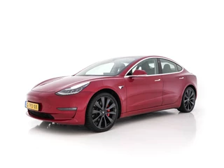 Tesla Model 3 (INCL-BTW) Aut. *PANO | AUTO-PILOT | FULL-LED | NAPPA-LEATHER | DIGI-COCKPIT | ADAPT.CRUISE | KEYLESS | SURROUND-VIEW | DAB | APP-CONNECT | MEMORY-PACK | LANE-ASSIST | SPORT-SEATS | 20