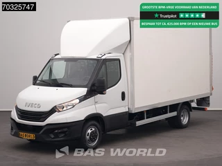 Iveco Daily 35C16 3.0L Laadklep Dubbellucht Bakwagen 160PK Meubelbak Airco Cruise Euro6 Meubelbak Koffer Airco Cruise control