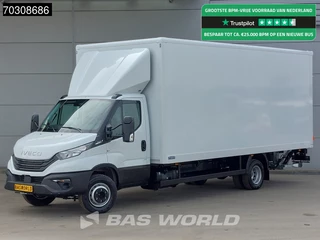 Iveco Daily 70C18 3.0L Automaat 1000KG Laadklep Bakwagen 180PK ACC Airco Camera CarPlay D'Hollandia Euro6 Meubelbak Koffer 7tons Airco