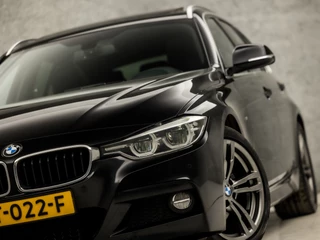 BMW 3 Serie 191Pk Automaat (PANORAMADAK, M PAKKET, GROOT NAVI, CLIMATE, GETINT GLAS, LEDEREN SPORTSTOELEN, CAMERA, NIEUWE APK, LED KOPLAMPEN, NIEUWSTAAT) - afbeelding nr 16