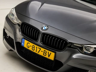 BMW 3 Serie Automaat (PANORAMADAK, M PAKKET, GROOT NAVI, STOELVERWARMING, LEDEREN SPORTSTOELEN, GETINT GLAS, ELEK ACHTERKLEP, PARKEERSENSOREN, NIEUWSTAAT) - afbeelding nr 36