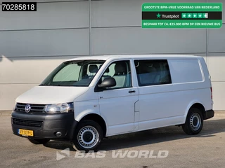 Volkswagen Transporter Volkswagen Transporter 84PK Dubbel Cabine Trekhaak DC Doka Mixto 6m3 Trekhaak - afbeelding nr 1