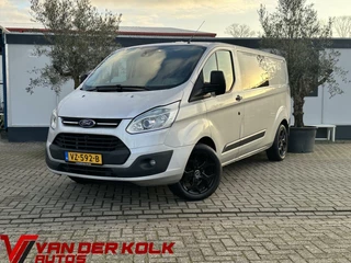 Ford Transit Custom Ford Transit Custom 290 2.2 TDCI L2H1 Dubbele Cabine Camera Navi Cruise Airco Lichtmetaal Trekhaak Sensoren - afbeelding nr 1