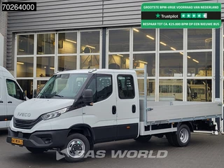 Iveco Daily Iveco Daily 35C18 3.0 180PK Nwe model 2025 NL Open laadbak Dubbel Cabine Navi Camera Cruise LED 3,5T Trekvermogen Pritsche Pickup 3m3 Airco Dubbel cabine Cruise control - afbeelding nr 1