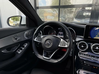 Mercedes-Benz C-Klasse Mercedes C-klasse Estate 180 AMG Sport AUT / PANO / 360 /LED - afbeelding nr 16