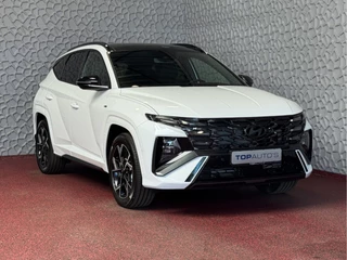 Hyundai Tucson Hyundai Tucson NIEUWE AUTO 1.6 T-GDI PHEV 252PK 4WD N-LINE SKY PANO. 360.CAMERA ELEK.KLEP ELEK.STOEL/GEHEUG.VERWARMD SUBWFR 19''LMV ZWARTE HEMEL HEADUP STOELKOELING STUURVERW. PLUG IN HYBRIDE - 5 JAAR GARANTIE - afbeelding nr 64