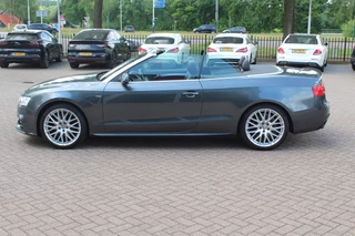 Audi A5 Audi A5 Cabriolet 1.8 TFSI Sport Edition NL Auto! / Leder / Nekverwarming / 19'' / B&O / Elektr. stoelen / Navigatie / DAB / Stoelverwarming - afbeelding nr 7