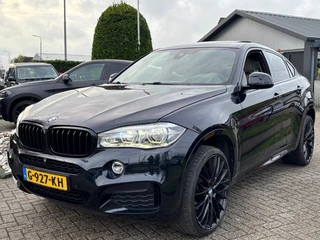BMW X6 5.0i X-Drive V8 2015 Zwart 22" Velgen M-Pakket