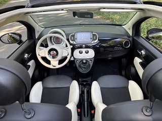 Fiat 500 Fiat 500 1.0 Hybrid airco 6vers cabrio zeer netjes - afbeelding nr 2