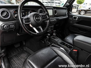 Jeep Wrangler Jeep Wrangler 2.0T Sahara 4WD Automaat 2 drs LEER / LIER / MATGROENE WRAP - afbeelding nr 19