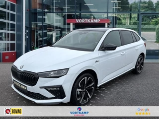 Škoda Scala 1.0 TSI DSG MONTE CARLO TREKHAAK/CAMERA/GLAZENDAK/STOEL+STUURVERW