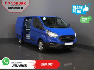 Ford Transit Custom Ford Transit Custom 2.0 TDCI 130 pk Aut. BPM VRIJ! Ready2Go! BOTT Inrichting L+R/ Riem V.V/ Omvormer/ Gev.Stoel/ Stoelverw./ Cruise/ PDC/ Trekhaak/ Airco - afbeelding nr 9