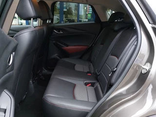 Mazda CX-3 2.0 SkyActiv-G 120pk SkyLease GT | Origineel NL | Navi | Clima | Cruise | Half-Leder | Head-Up | Keyless Entry | Pdc+Camera | Led Koplampen | Dodehoek+Rijstrooksensor | Trekhaak | 18''lm - afbeelding nr 10