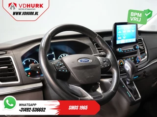 Ford Transit Custom Ford Transit Custom 2.0 TDCI 130 pk Aut. L2 Trend BPM VRIJ! DC Dubbel Cabine 2x Schuifdeur/ Leder/ Elek.Stoel/ Raptor grill/ Stoelverw/ Navi/ Carplay/ Camera/ PDC/ Cruise/ Trekhaak/ Airco - afbeelding nr 14