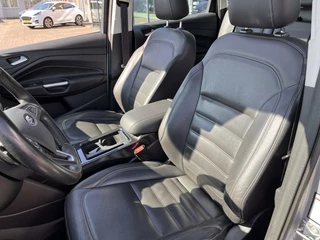 Ford Kuga Ford Kuga 1.5 EcoBoost Titanium 182PK Automaat Afn. Trekhaak Winterpack Leder Panodak Navi Cruise Parkeersensoren Climate Bi-Xenon *1850KG Trekgewicht* - afbeelding nr 14