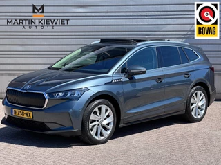 Škoda Enyaq iV 60|SOH 90%|Warmtepomp|Trekhaak|Panoramadak|ACC|Camera