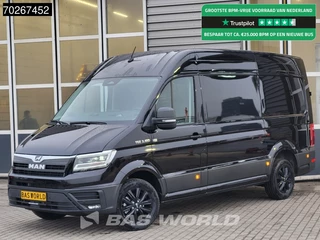 MAN TGE MAN TGE 3.180 Automaat 2025 model Facelift Black Edition L3H3 ACC Trekhaak L2H2 11m3 Airco Trekhaak - afbeelding nr 1