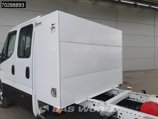 Iveco Daily Iveco Daily 35C16 3.0L Open Laadbak met Kist Dubbel Cabine Dubbellucht 3,5t Trekhaak Airco Euro6 Pritsche Pickup Open Box 2m3 Airco Trekhaak - afbeelding nr 6