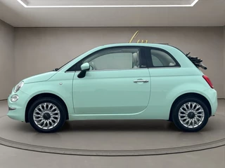 Fiat 500C Fiat 500C 1.2 Lounge 2018 MINT GROEN | Cabriolet | Climate Control - afbeelding nr 7
