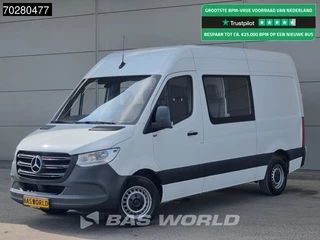 Mercedes-Benz Sprinter Mercedes Sprinter 314 CDI Automaat Dubbel Cabine 3,5t Trekhaak Airco Cruise Camera MBUX Doka Mixto DC 8m3 Airco Trekhaak Cruise control - afbeelding nr 1