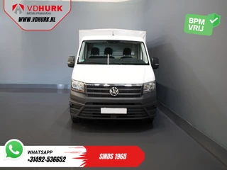 Volkswagen Crafter Volkswagen Crafter 35 2.0 TDI 180 pk DSG Aut. BPM VRIJ! 430x203 Open laadbak/ Schuifzeil/ Huif/ Climate/ Adapt. Cruise/ Camera/ Carplay - afbeelding nr 7