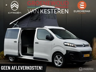 Citroën Jumpy Camper 2.0 120pk | 4 zitplaatsen | Slaaphefdak