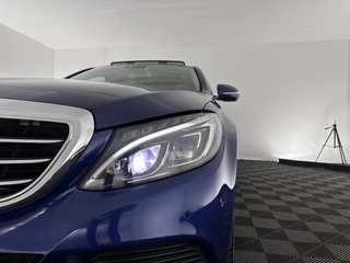 Mercedes-Benz C-Klasse Aut. *PANO | FULL-LED | 1/2-LEATHER | SPORT-SEATS | NAVI-FULLMAP | HEATED-SEATS | ECC | PDC | CRUISE | 17''ALU* - afbeelding nr 23