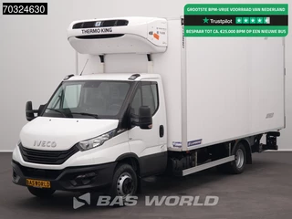 Iveco Daily 72C21 3.0L Automaat Lamberet Laadklep Koelwagen 210PK Dubbellucht Thermoking T-600R Airco Cruise Euro6 Koel Koeler Kühl Kühler Kühlwagen Kühlkoffer Airco Cruise control