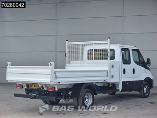 Iveco Daily Iveco Daily 35C16 3.0L Kipper Dubbel Cabine met Kist Navi 3,5t trekhaak Dubbellucht Airco Cruise Tipper Benne Kieper Airco Dubbel cabine Trekhaak Cruise control - afbeelding nr 5