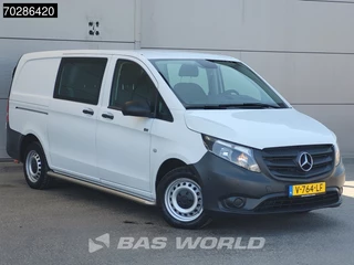 Mercedes-Benz Vito Mercedes Vito 111 Dubbel Cabine L2H1 Trekhaak Navi Airco Parkeersensoren L2 DC Doka Mixto 5m3 Airco Trekhaak - afbeelding nr 5