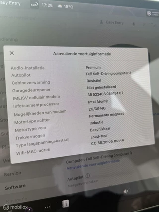 Tesla Model 3 Tesla Model 3 Long Range Dual Motor AWD 75 kWh TREKHAAK Leer - afbeelding nr 16