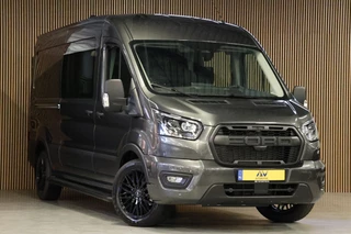 Ford Transit Ford Transit 350 2.0 TDCI L3H2 165PK AUT Limited DC | 7-Zitter | L+R Schuifdeur | 360 Camera | ACC | Navigatie | Bi-Xenon | Lane assist | BLIS | CarPlay | Trekhaak | Dubbel Cabine | Facelift model MY2025 - afbeelding nr 2