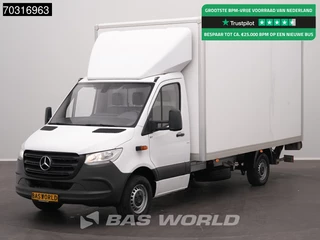 Mercedes-Benz Sprinter 314 CDI Automaat Bakwagen Laadklep Lat om Lat Zijdeur Airco Meubelbak Koffer Airco