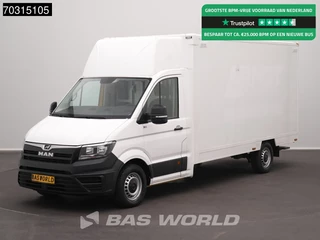 MAN TGE 3.100 Bakwagen Verkoopwagen Foodtruck Meubelbak Koffer Camera Display Euro6