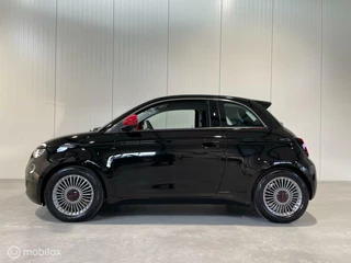 Fiat 500 Fiat 500 RED 24 kWh/95pk, Navi|Clima|Led|L.M. velg|Cruise control|1e eigenaar|NL Auto|RED| - afbeelding nr 6