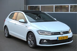 Volkswagen Polo Pano dak,Led, Adaptive cruise , Navigatie via Carplay, Buitenspiegels inklapbaar, etc. prijs rijklaar. - afbeelding nr 5