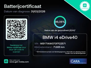 BMW i4 EDrive40 High Exe M-SPORT 84 kWh 96% SOH PANO|LEDER|MEMORY