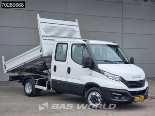 Iveco Daily Iveco Daily 35C14 Kipper Dubbel Cabine Dubbellucht 3,5t Trekhaak Airco Cruise Tipper Benne Kieper Airco Dubbel cabine Trekhaak Cruise control - afbeelding nr 3
