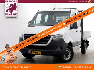 Mercedes-Benz Sprinter 314 CDI 143pk RWD 7G Automaat L2H1 D.C. Open Laadbak Trekhaak 2800kg 03-2020