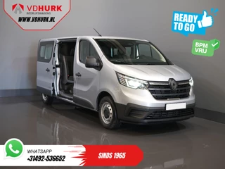 Renault Trafic Renault Trafic 2.0 dCi 130 pk L2 BPM VRIJ! DC Dubbel Cabine LED/ 2xSchuifdeur/ Navi/ Carplay/ Camera/ PDC/ Cruise - afbeelding nr 9