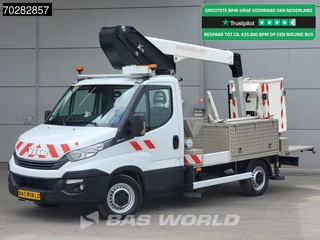 Iveco Daily Iveco Daily 35S14 Hoogwerker Klubb 11meter werkhoogte Navi Airco Cruise Camera Euro6 Hubarbeitsbühne 1Personen Airco Cruise control - afbeelding nr 1