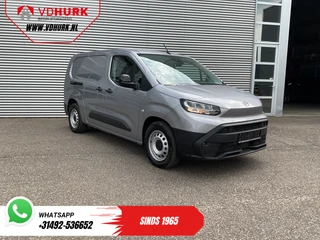 Toyota ProAce CITY Electric 50 kWh 340km WLTP L2 LED/ 3Pers./ Snellader/ Standkachel/ Stoelverw./ Stuurverw./ Carplay/ Camera/ PDC/ Cruise/ Airco
