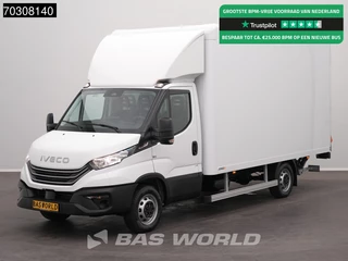 Iveco Daily 35S18 3.0L Automaat Laadklep 180PK Bakwagen ACC Airco Camera CarPlay D'Hollandia 3,5t Trekgewicht Euro6 Meubelbak Koffer Airco