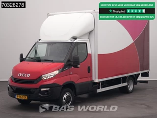 Iveco Daily 40C15 3.0L 1000KG XL Laadklep Dubbellucht 150PK Bakwagen Airco Cruise Lat om Lat Euro6 APK 05-2027 Meubelbak Koffer Airco Cruise control