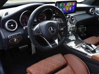 Mercedes-Benz C-Klasse Mercedes-Benz C-Klasse C63 AMG S Edition 1 V8 bi-turbo 510PK / CARBON / LED - afbeelding nr 17