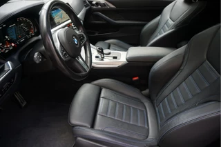 BMW 4 Serie BMW 4 Serie Coupé M440i xDrive High Executive | M-SPORT | SAN REMO GRUN | Panoramadak | Harman Kardon | Head Up Display | Adaptieve demping | APPLE CarPlay | 360 graden Camera - afbeelding nr 18