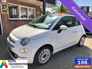 Fiat 500 Fiat 500 0.9 TwinAir Turbo Lounge Cabrio Automaat - afbeelding nr 1