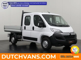Citroën Jumper 2.2HDi 140PK Dubbele Cabine Open Laadbak | 7-Peroons