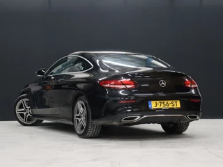 Mercedes-Benz C-Klasse Mercedes-Benz C-Klasse Coupé 200 AMG [SFEERVERLICHTING, APPLE CARPLAY, ANDROID, CAMERA, VOL LEDER, CRUISE, STOELEN ELEKTRISCH, FLIPPERS, NIEUWSTAAT] - afbeelding nr 4