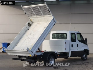 Iveco Daily Iveco Daily 35C16 3.0L Kipper Dubbel Cabine met Kist 3,5t trekhaak Dubbellucht Airco Cruise Tipper Benne Kieper Airco Dubbel cabine Trekhaak Cruise control - afbeelding nr 6